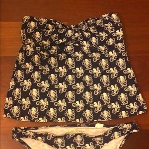 Super cute barely worn Lilly octopus tankini!